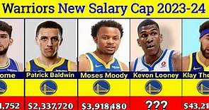 Salary : Golden State Warriors Players New Salary Cap 2023-24 | NBA Basketball