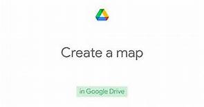 How to: Create a map in Google Drive