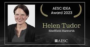 Helen Tudor Recognized for IDEA Efforts