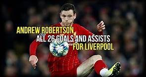 Andrew Robertson - All 26 Goals and Assists for Liverpool | HD