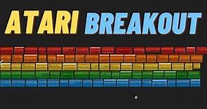 Atari Breakout Gameplay | Google Secret Game