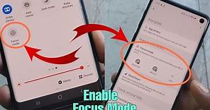 What is Focus mode ? How Enable Focus Mode Every Smartphone