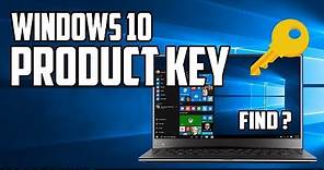 How to Find Windows 10 Product Key