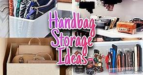 19 Handbag Storage ideas