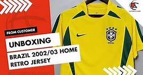 Brazil 2002/03 Home Retro Jersey Unboxing and Review - Soccerdealshop