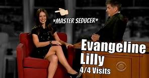 Evangeline Lilly - Plays Along With Craig's Shenanigans - 4/4 Visits on TLLS