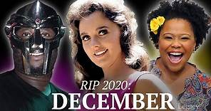 R.I.P. December 2020: Celebrities & Newsmakers Who Died | Legacy.com