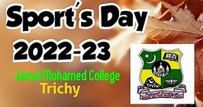 JAMAL MOHAMED COLLEGE (TRICHY) SPORT DAY MARCH PAST 2022-2023