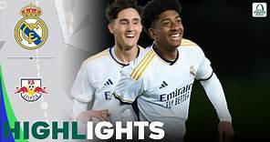 Real Madrid vs Leipzig | Highlights | UEFA Youth League 28-02-2024