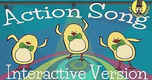 Action Song (interactive version) | The Singing Walrus