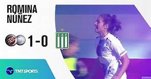 Gol de Romina Nuñez (1-0) UAI Urquiza vs Excursionistas | Zona B - F 6 - Torneo Apertura 2021