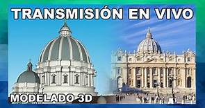 Modelando en 3D la fachada de La Basílica de San Pedro