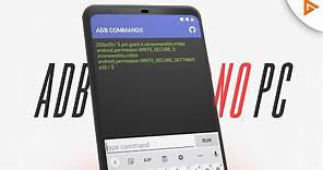 Run ADB Commands on Android WITHOUT PC/ROOT!