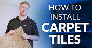 How to Install Carpet Tiles