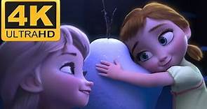 Frozen - Jugando Con Hielo, Elsa Hiere a Anna / 4K Ultra HD - Español Latino