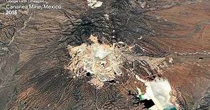 Cananea Mine, Mexico - Earth Timelapse