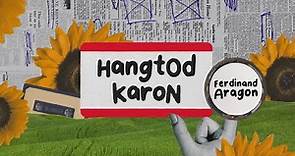 Ferdinand Aragon - Hangtod Karon (Official Lyric Video)