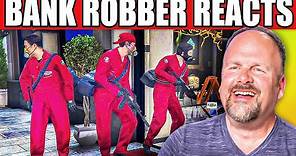 Former Bank Robber REACTS to the Jewel Heist mission in GTA V | Experts React