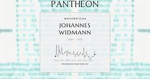 Johannes Widmann Biography - German mathematician (c. 1460 – c. 1498)