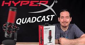 HyperX Quadcast Unboxing y Review El Mejor Microfono Para Gamers