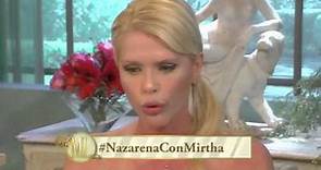 Almorzando con Mirtha Legrand 2014 - El conmovedor relato de Nazarena Vélez