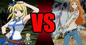 Mugen Nami vs Lucy One Piece vs Fairy Tail FULL FIGHT
