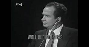 Wolf Rüdiger Hess. Programa "La Clave" 1976