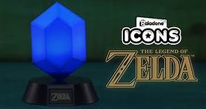 The Legend of Zelda Blue Rupee Icon Light | Paladone