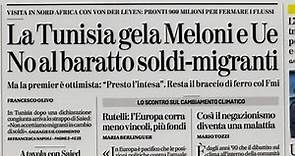Prime pagine dei giornali di oggi 12 giugno 2023. Rassegna stampa. Quotidiani nazionali italiani