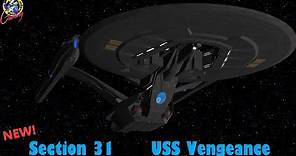 NEW Section 31 USS Vengeance Battle Tests - Star Trek Intro Darkness - Starships Bridge Commander