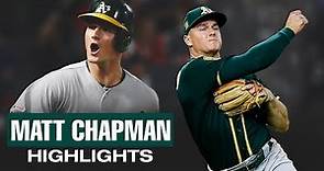 Matt Chapman - Top Highlights from 2018 + 2019 (Athletics 3B is a beast in field and at plate!)