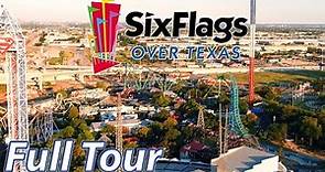 Six Flags Over Texas | Full Tour | March 2023