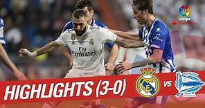 Highlights Real Madrid vs Deportivo Alaves (3-0)
