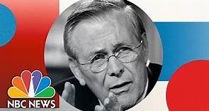 MTP75 Archives — Defense Secretary Donald Rumsfeld: 'A War Is A War'