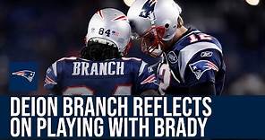 Deion Branch reflects on early years with Brady, mentality in 2003, '04 seasons | NBC Sports Boston