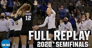 Kentucky vs. Washington: 2020* NCAA volleyball semifinals | FULL REPLAY