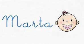 Significado y origen de Marta - Nombres de niña