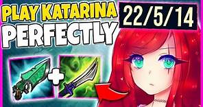 HOW TO PLAY KATARINA PERFECTLY IN SEASON 10 (LITERAL STOMP) - League of Legends | Katlife