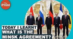 What is the Minsk Agreement that Vladimir Putin claims 'no longer exists'?