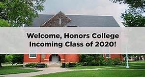 2020 Michigan State University Honors College Convocation
