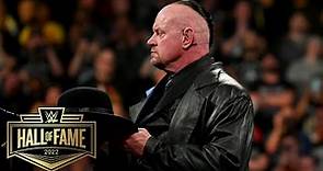 The Undertaker ends Hall of Fame speech with a powerful final message: WWE Hall of Fame 2022