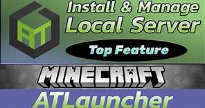 How to Make a Minecraft Server on PC using ATLauncher