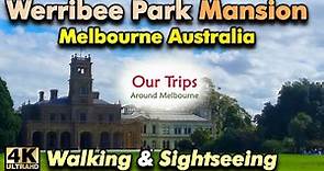 Werribee Park Mansion Inside 4K Walk Cinematic Travel Vlog Tour Trip Film Melbourne Heritage Estate