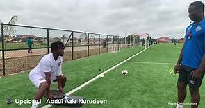Andydotcom - Watch Abdul Aziz Nurudeen's first training...