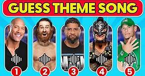 Can You Guess These WWE Superstars by Their Theme Songs? 🎶✅🔊