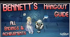 Bennett Hangout Guide (All 6 Endings & Secret Achievement) - Genshin Impact Dating Sim Event
