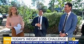 Karl Stefanovic unveils 8kg weight loss (Today Show)