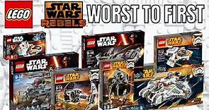 All Lego Star Wars Rebels Sets RANKED