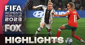 Germany vs. Morocco Highlights | 2023 FIFA Women's World Cup