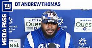 Andrew Thomas on Staying Competitive After the Bye | New York Giants